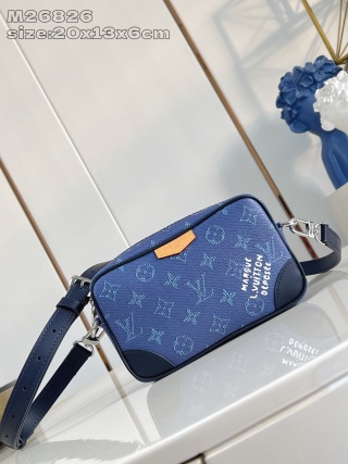 루이비통 M26826 블루 핸드백 미니 모노그램 Louis Vuitton Bag