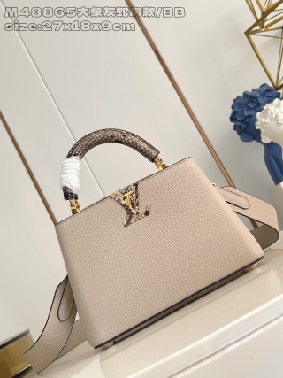 루이비통 M48865 그레이 카푸신 핸드백 숄더백 BB 스몰 Louis Vuitton Bag