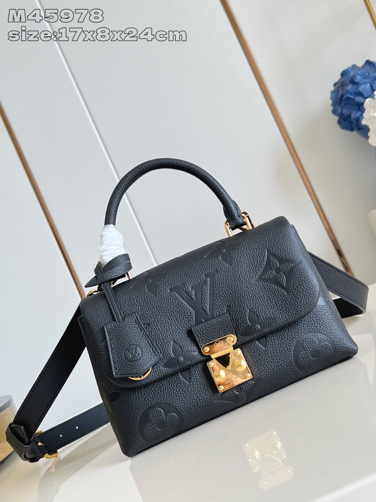 루이비통 M45978 블랙 핸드백 BB 모노그램 앙프렝뜨 Louis Vuitton Bag