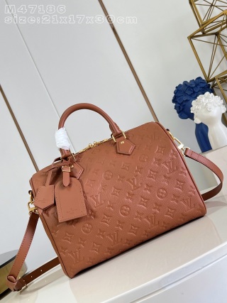 루이비통 M47186 브라운 스피디 핸드백 Louis Vuitton Bag