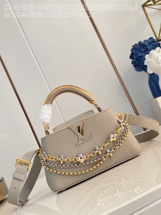 루이비통 M48865 브라운 카푸신 핸드백 미니 Louis Vuitton Bag