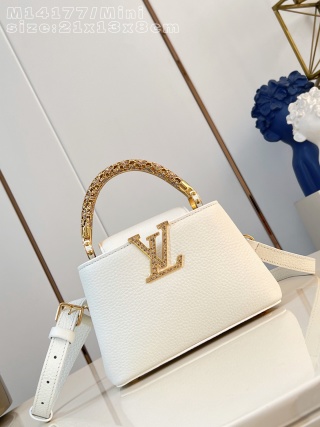 루이비통 M14177 화이트 카푸신 핸드백 미니 Louis Vuitton Bag