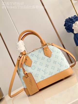 루이비통 M27525 블루 알마 핸드백 BB 다미에 Louis Vuitton Bag