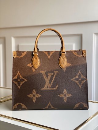 루이비통 M45321 블랙 온더고 핸드백 숄더백 미디엄 모노그램 Louis Vuitton Bag
