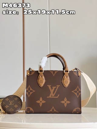 루이비통 M46373 온더고 월릿 핸드백 숄더백 스몰 모노그램 리버스 Louis Vuitton Bag