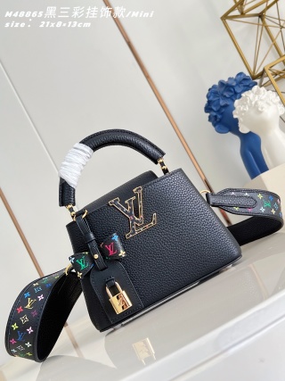 루이비통 M48865 블랙 카푸신 핸드백 미니 Louis Vuitton Bag