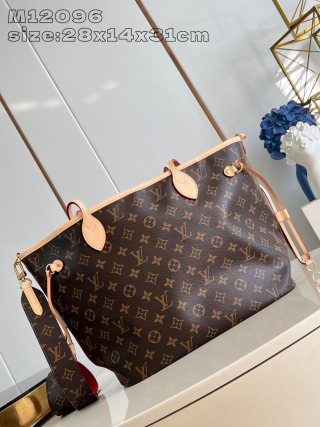 루이비통 M12096 레드 네버풀 크로스백 숄더백 미디엄 Louis Vuitton Bag