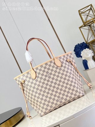 루이비통 N40603 네버풀 토트백 미디엄 다미에 Louis Vuitton Bag