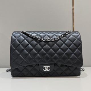 샤넬 CF 클래식 플랩백 블랙 은장 램스킨 32840 Chanel Bag