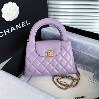 샤넬 24P 켈리백 퍼플 32906 Chanel Bag