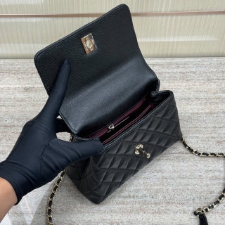 샤넬 가방 미니 연금장 블랙 리자드 핸들 32931 Chanel Bag