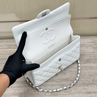 샤넬 가방 화이트 은장 32934 Chanel Bag