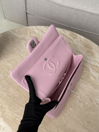 샤넬 가방 라이트 핑크 은장 32986 Chanel Bag