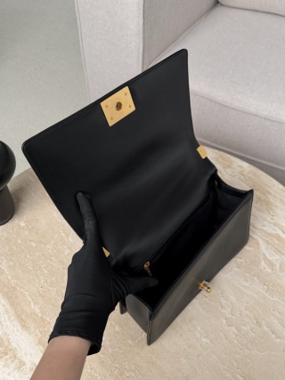 샤넬 보이백 블랙 금장 33020 Chanel Bag