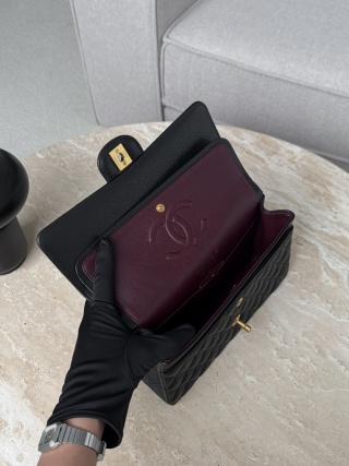 샤넬 가방 블랙 금장 33025 Chanel Bag