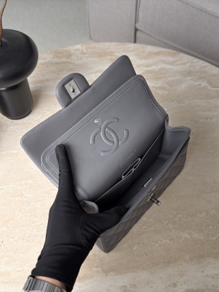 샤넬 가방 딥그레이 은장 33125 Chanel Bag
