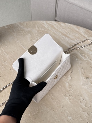 샤넬 25S 켈리백 화이트 33143 Chanel Bag