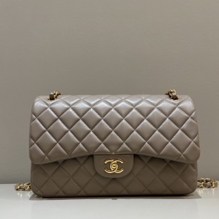 샤넬 CF 클래식 플랩백 30cm 금장 램스킨 33266 Chanel Bag