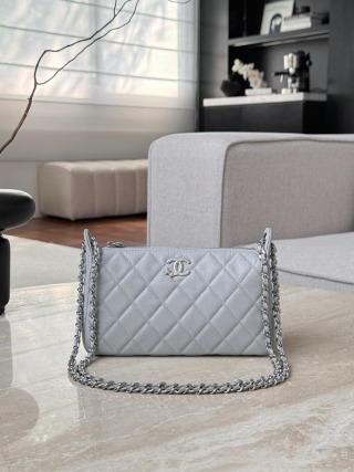 샤넬 마작 체인백 그레이 블루 마작백 33348 Chanel Bag
