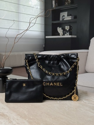 샤넬 가방 블랙 금장 33358 Chanel Bag