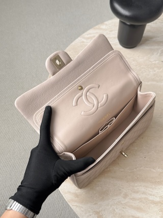 샤넬 가방 연금장 캐비어 논스티치 엣지 스티치 33394 Chanel Bag