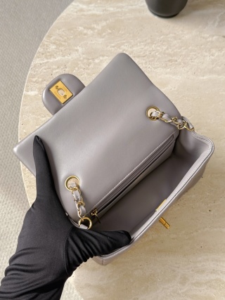 샤넬 가방 도브 그레이 금장 33486 Chanel Bag