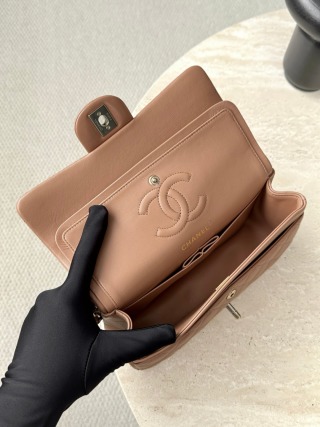 샤넬 가방 밀크티 베이지 연금장 33584 Chanel Bag