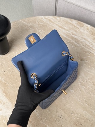 샤넬 가방 블루 금장 33623 Chanel Bag