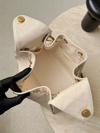 샤넬 26C 호보백 크림 화이트 33658 Chanel Bag
