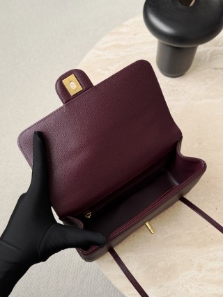 샤넬 26P 가방 버건디 레드 33758 Chanel Bag