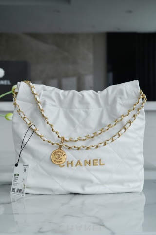 샤넬 가방 미니 화이트 소가죽 35x37x7cm 33958 Chanel Bag
