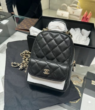 샤넬 백팩 소가죽 13x7x18cm 33969 Chanel Bag