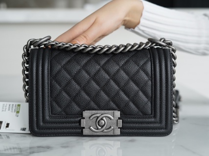 샤넬 보이백 미니 캐비어 12x20x8.5cm 33978 Chanel Bag