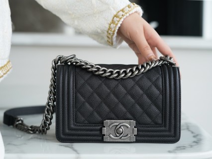샤넬 보이백 미니 캐비어 12x20x8.5cm 33981 Chanel Bag