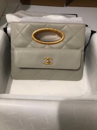 샤넬 24B 숄더백 블랙 금장 램스킨 19x25x3cm 33982 Chanel Bag