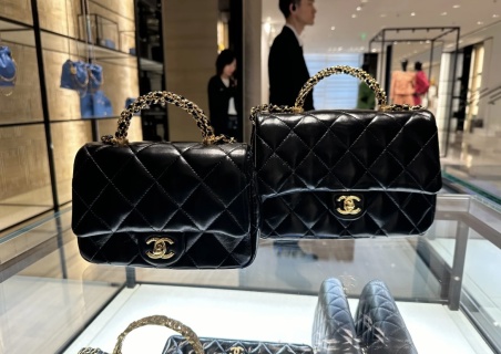 샤넬 24B 체인백 미니 라지 블랙 램스킨 25x17x8cm 33985 Chanel Bag