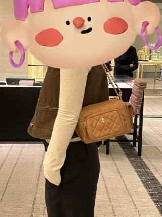 샤넬 24K 체인백 카라멜 램스킨 18x24x17cm 34015 Chanel Bag