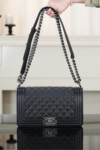 샤넬 보이백 캐비어 15x25x9cm 34061 Chanel Bag