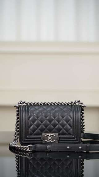샤넬 보이백 미니 캐비어 12x20x8.5cm 34065 Chanel Bag