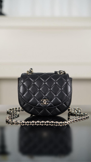 샤넬 체인백 램스킨 14x16x6.5cm 34112 Chanel Bag