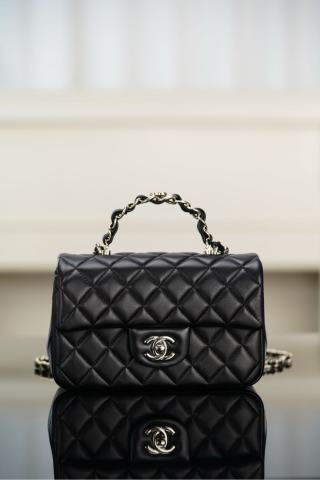 샤넬 23K 클래식 플랩백 CC로고 블랙 13x20x9cm 34140 Chanel Bag