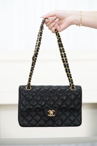 샤넬 클래식 플랩백 미니 블랙 금장 14.5x23x6cm 34165 Chanel Bag