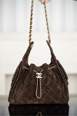 샤넬 25K 25백 미니 CC로고 스웨이드 30x26x14cm 34191 Chanel Bag