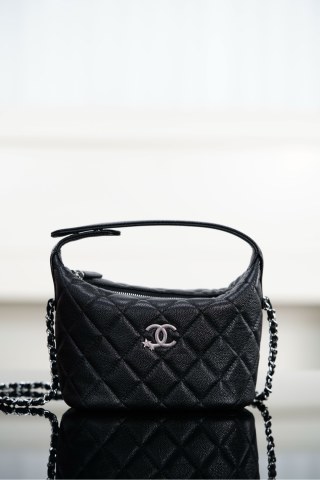 샤넬 25B 체인백 블랙 캐비어 21.5x19x7.5cm 34198 Chanel Bag
