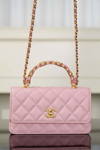 샤넬 25B WOC 체인백 CC로고 핑크 11x18.5x6cm 34202 Chanel Bag