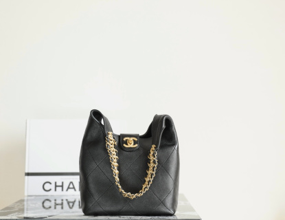 샤넬 봄여름 스몰 가방 블랙 램스킨 C-041 33x22x9.5cm 34323 Chanel Bag