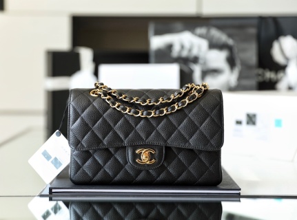 샤넬 스몰 클래식 플랩 블랙 소가죽 램스킨 14.5x23x6cm 가방 34330 Chanel Bag