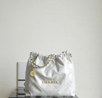 샤넬 25B 미디움 체인백 라이트 그레이 C-591 39x42x8cm 가방 34351 Chanel Bag