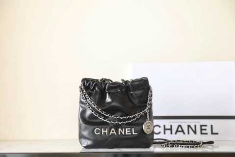 샤넬 미니 가방 블랙 실버 19x20x6cm 34354 Chanel Bag