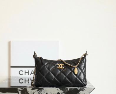 샤넬 봄여름 체인백 블랙 램스킨 C-811 17x26x8cm 가방 34390 Chanel Bag